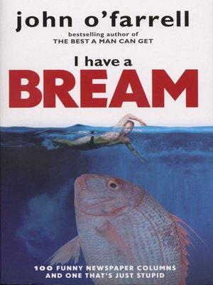 cover image of I Have a Bream